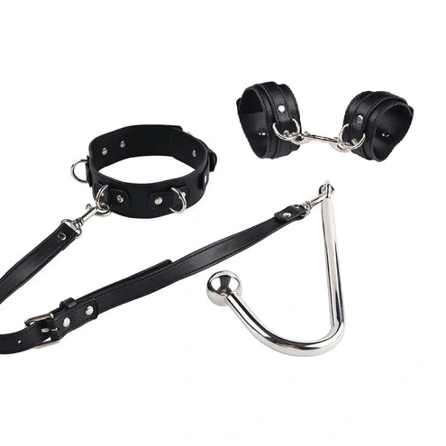 Elegant 5334 Collar and with Cuffs Hook Beaded Anal 1214